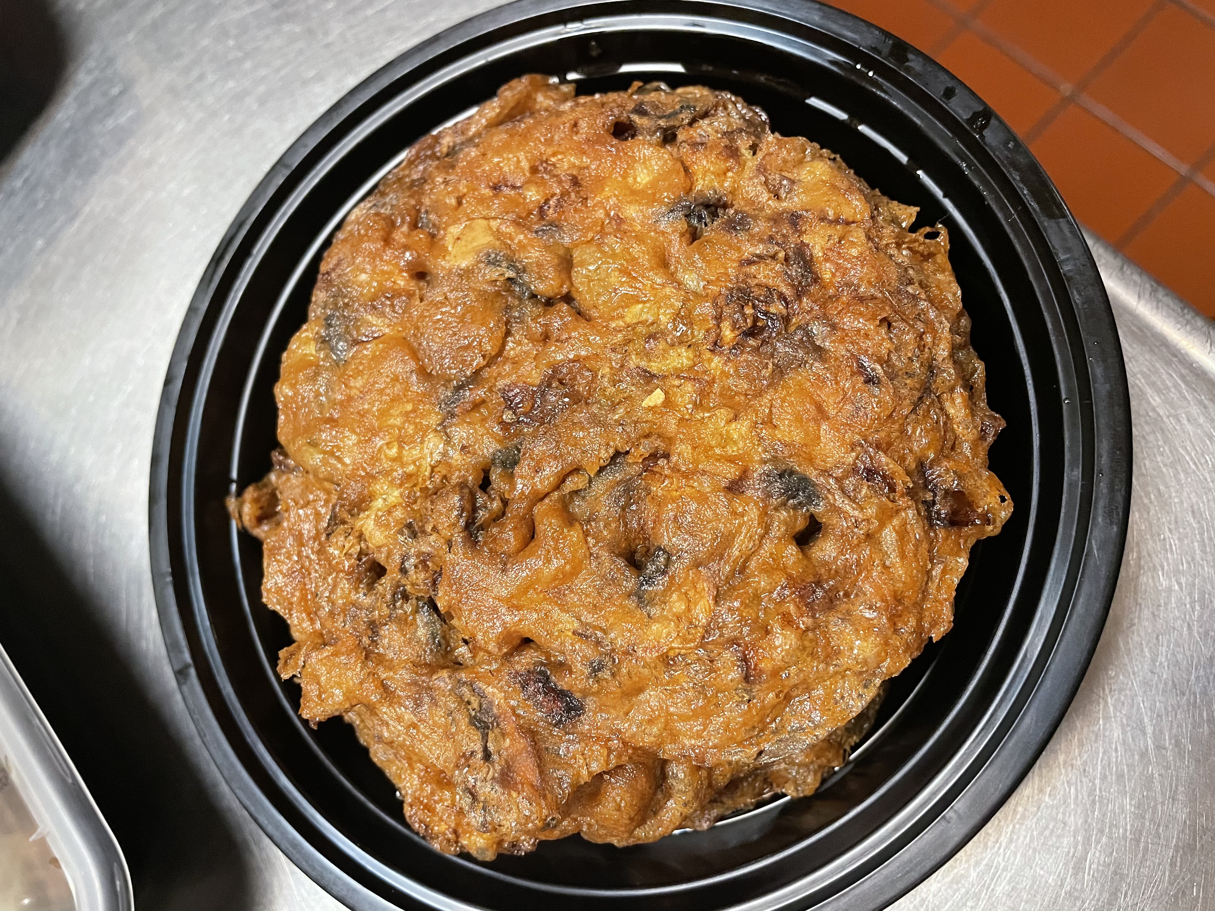 Order 56. Roast Pork Egg Foo Young food online from Great Wall store, Blauvelt on bringmethat.com