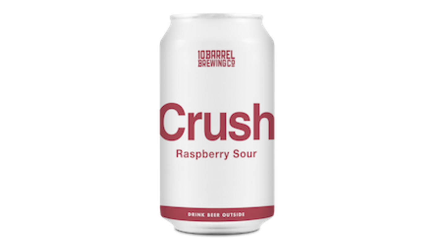 Order 10 Barrel Brewing Co. Raspberry Sour Crush 6x 12oz Cans food online from Ocean Liquor store, South Pasadena on bringmethat.com