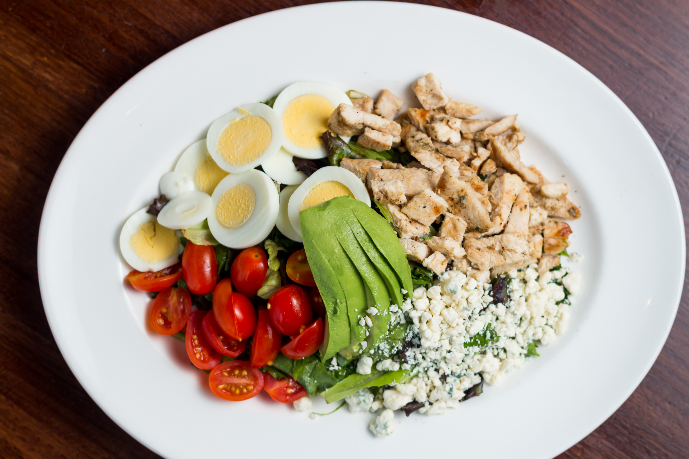 Order Grilled Chicken Cobb salad  food online from Dorrian's Red Hand store, Jersey City on bringmethat.com