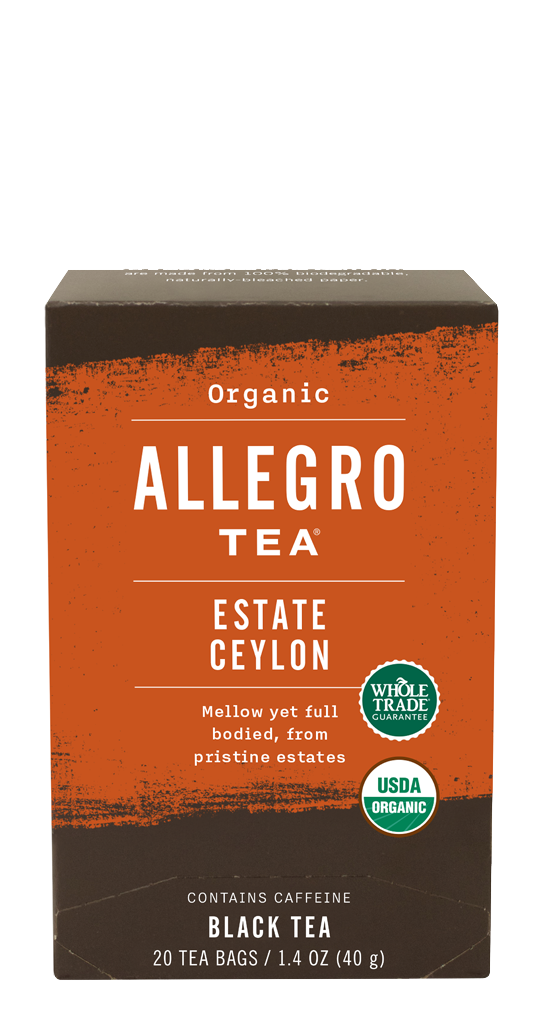 Order Organic Estate Ceylon Black Tea food online from Allegro Coffee Company store, Chevy Chase on bringmethat.com