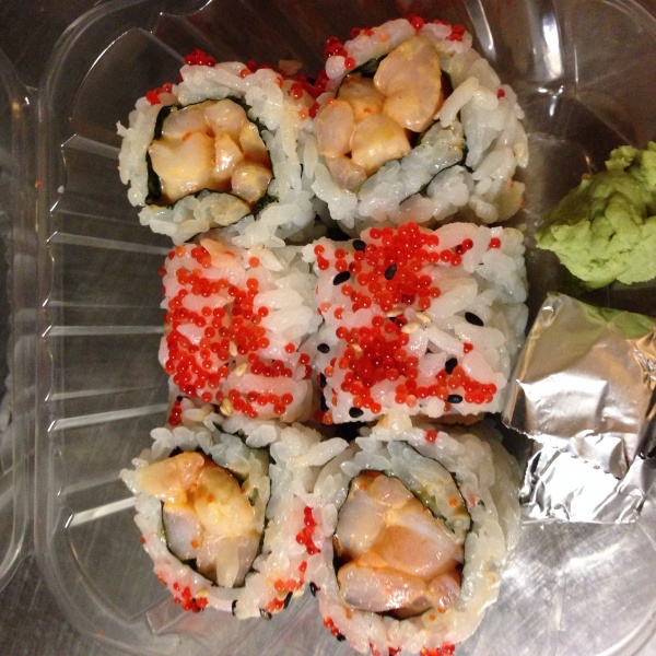 Order Spicy Shrimp Maki food online from Pride Sushi & Thai store, Chicago on bringmethat.com