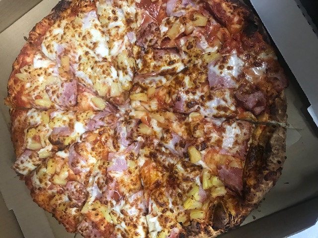 Order Hawaiian Zone Pizza food online from Grub Zone store, San Francisco on bringmethat.com