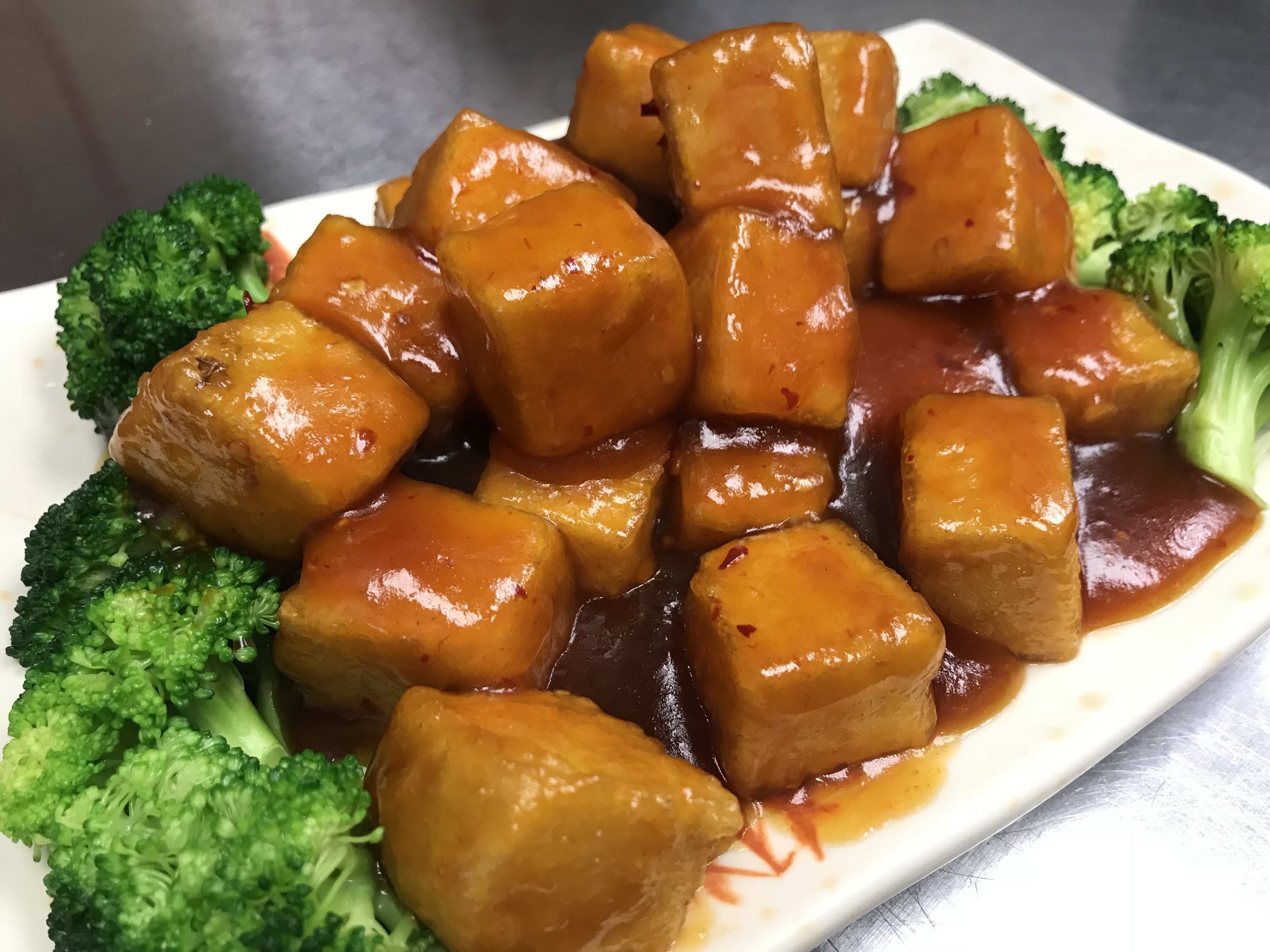 Order S15. General Tso's Tofu food online from East China store, Waterloo on bringmethat.com