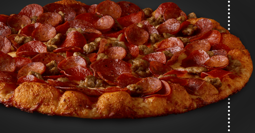 Order X-Large Montague's All Meat Marvel® Pizza food online from Round Table Pizza store, Pacifica on bringmethat.com