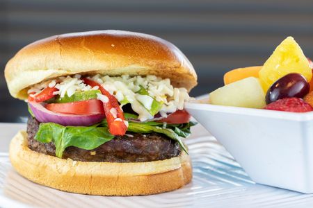 Order Cali Plant Based Burger food online from Sweet Buzz Bean & Bistro store, Harrison City on bringmethat.com