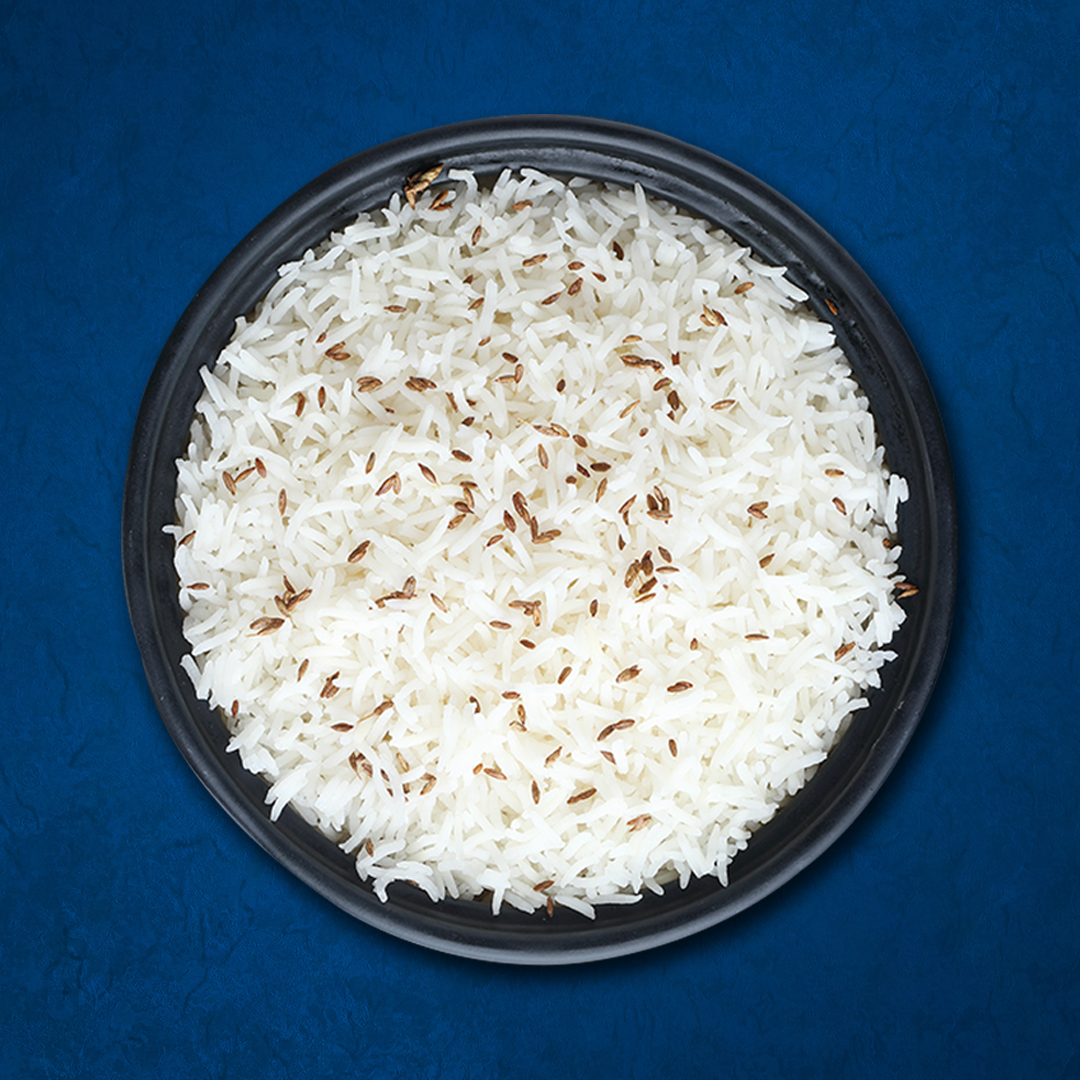 Order Classic Cumin Rice food online from Indian Vegan Experiment store, Saratoga on bringmethat.com