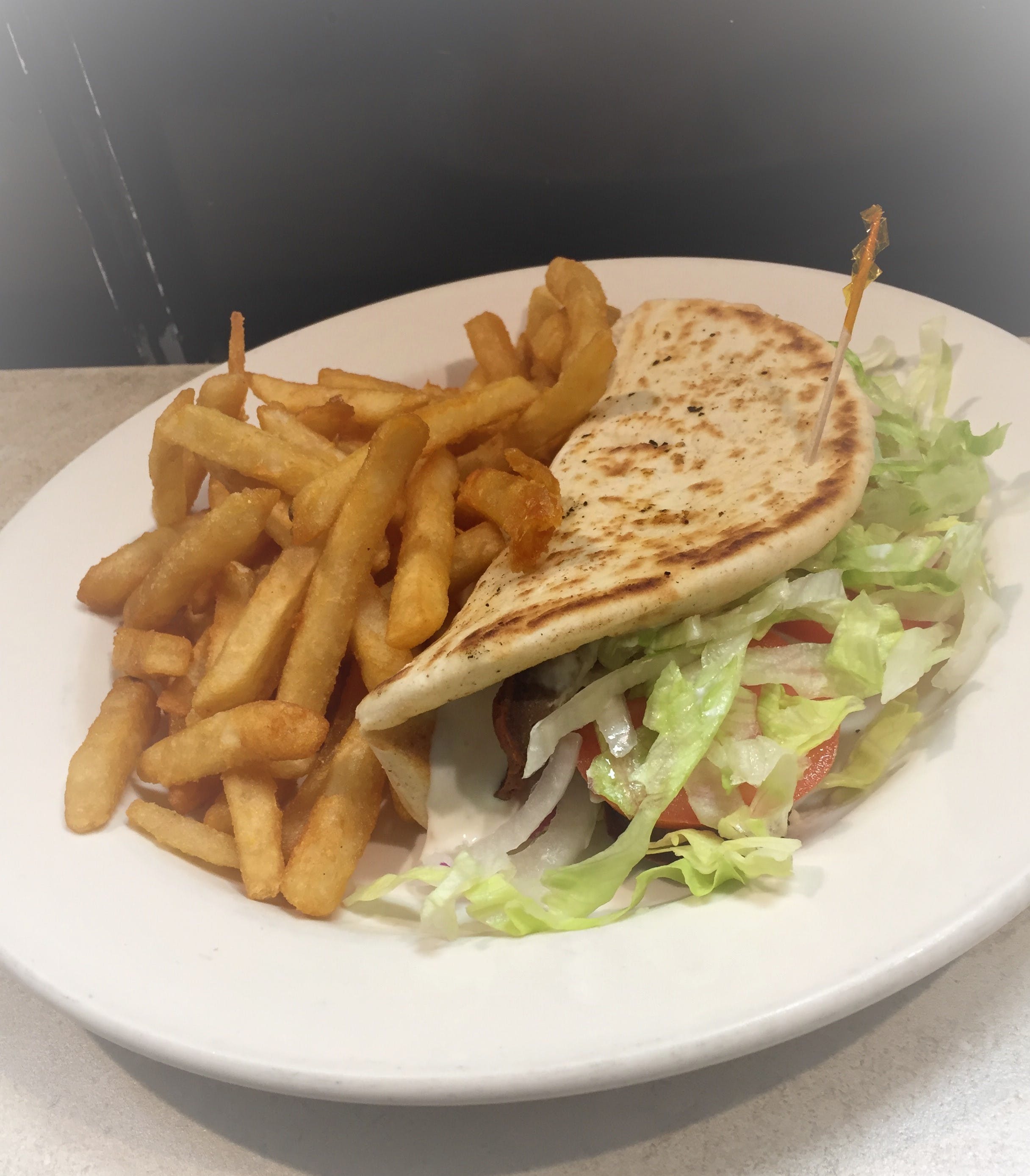 Order Gyro with Fries Wrap - Wrap food online from Original Italian Pizza store, St Clair on bringmethat.com