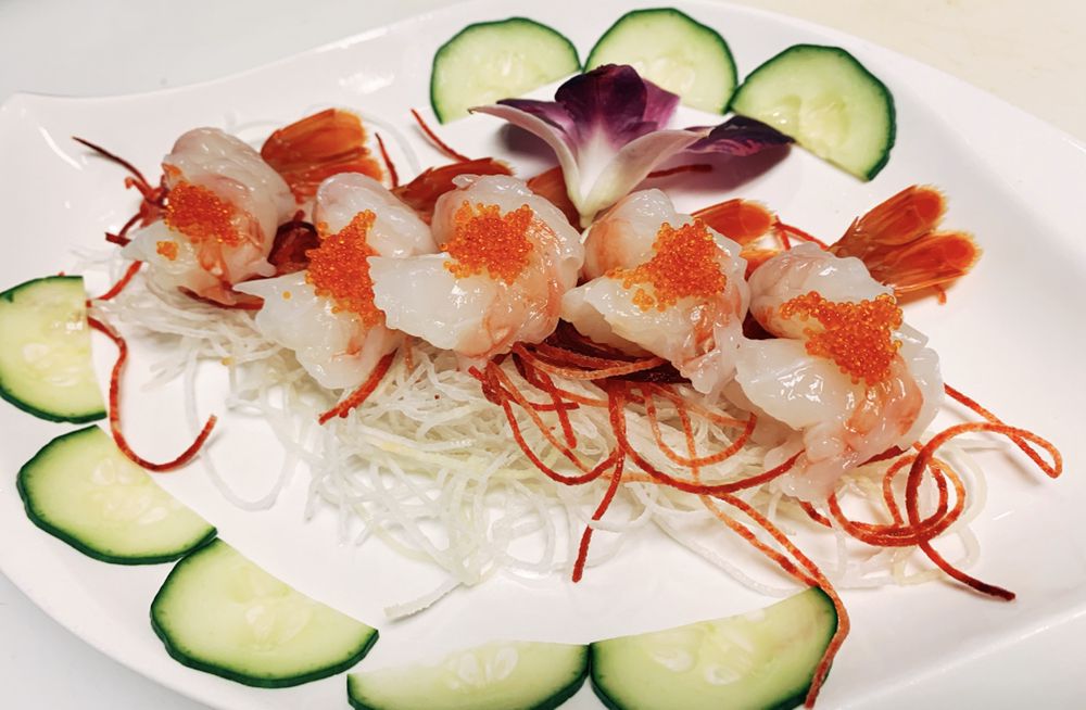 Order Amaebi (Sweet Shrimp) food online from Naked Fish Japanese Restaurant store, Chino Hills on bringmethat.com