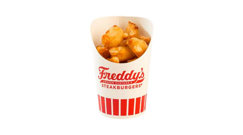 Order Cheese Curds food online from Freddy's Frozen Custard & Steakburgers store, Cedar Rapids on bringmethat.com