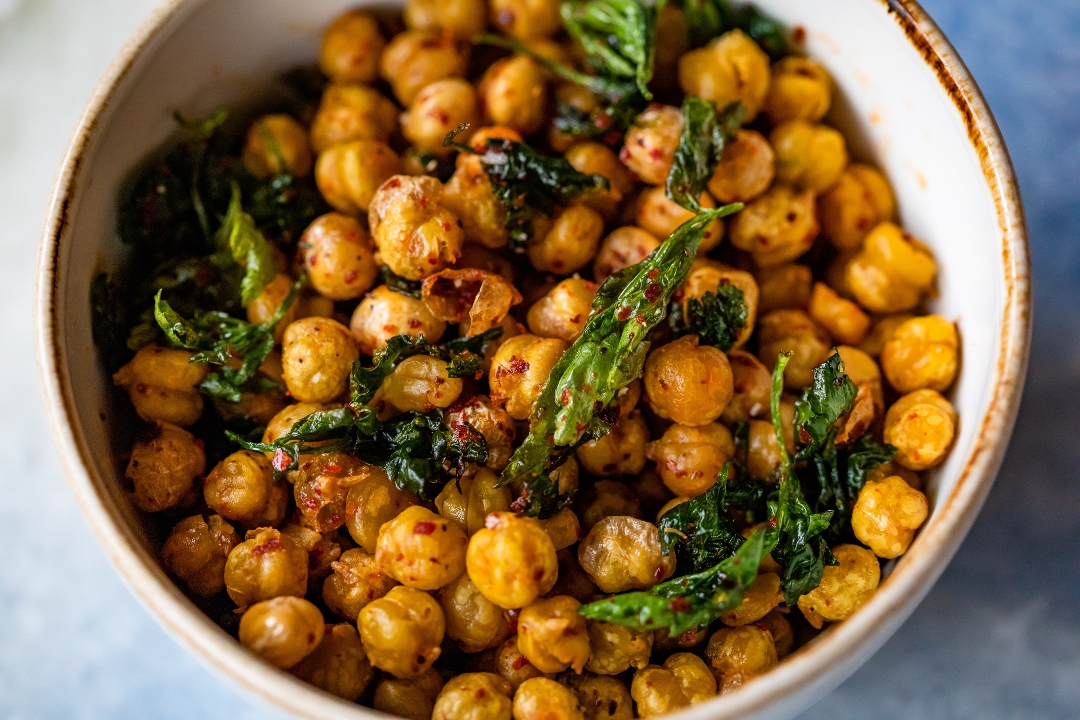 Order Crispy Spiced Chickpeas food online from Coppa Osteria store, Houston on bringmethat.com