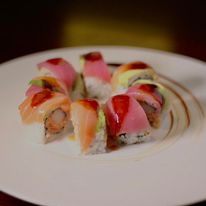 Order Lobster Rainbow Roll food online from Kabuto Sushi, Hibachi & Lounge store, East norriton on bringmethat.com