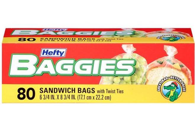 Order Baggies Sandwich Bags  (80 ct) food online from Ctown Supermarkets store, Uniondale on bringmethat.com