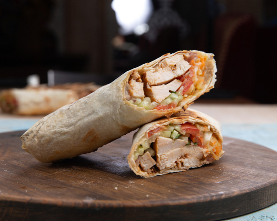 Order Chicken Gyro Wrap food online from Gyro Oasis Deli & Grill store, Irving on bringmethat.com