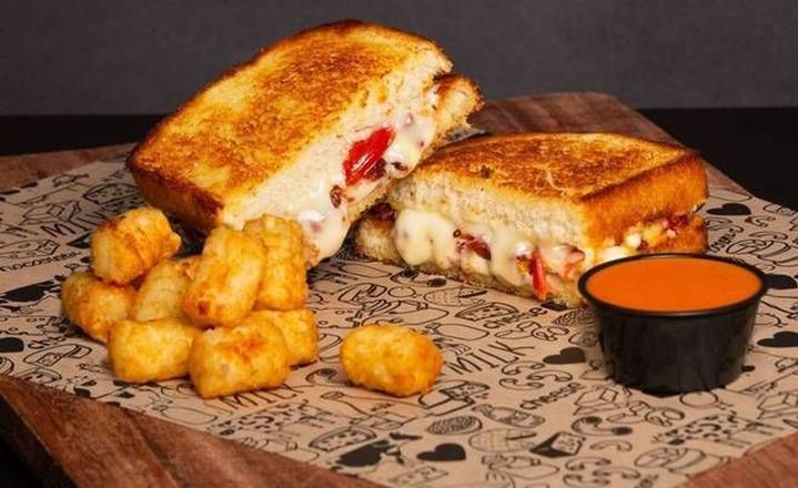 Order Bacon, Love, Tomato (BLT) Grilled Cheese - Uber food online from I Heart Mac and Cheese store, Saginaw on bringmethat.com