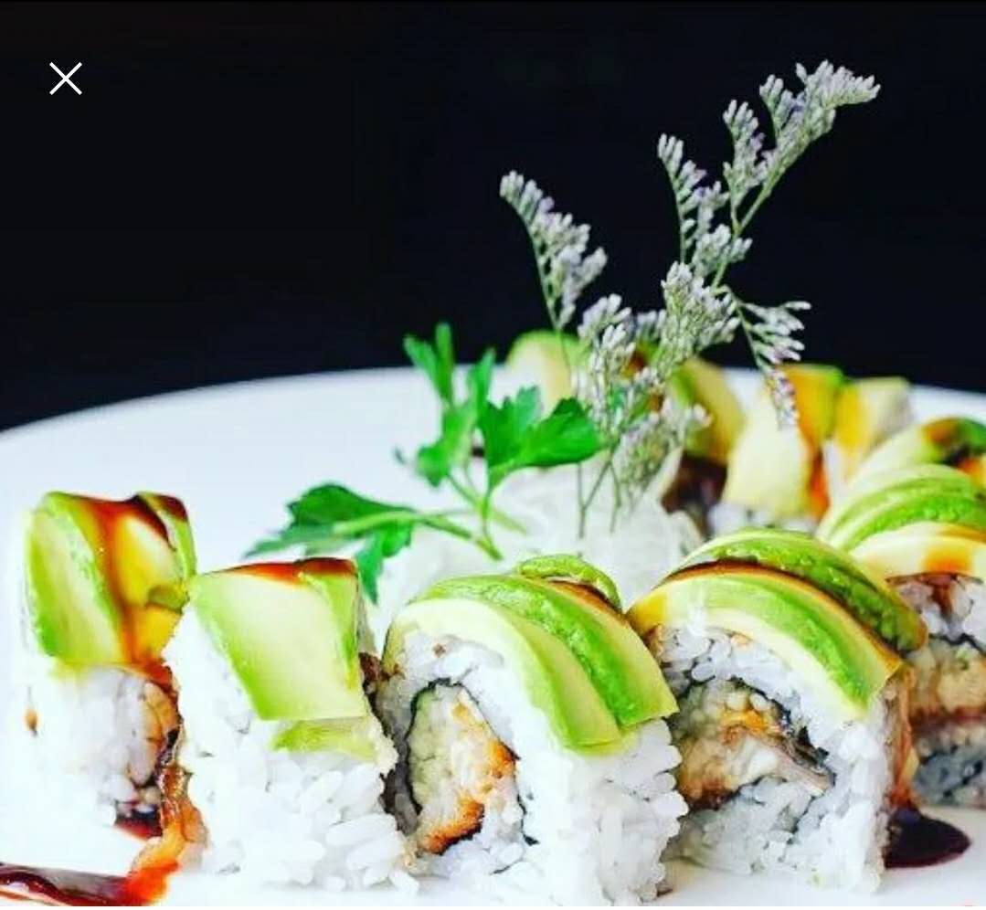 Order Dragon Roll food online from Fumi Hibachi And Sushi Bar store, Duluth on bringmethat.com