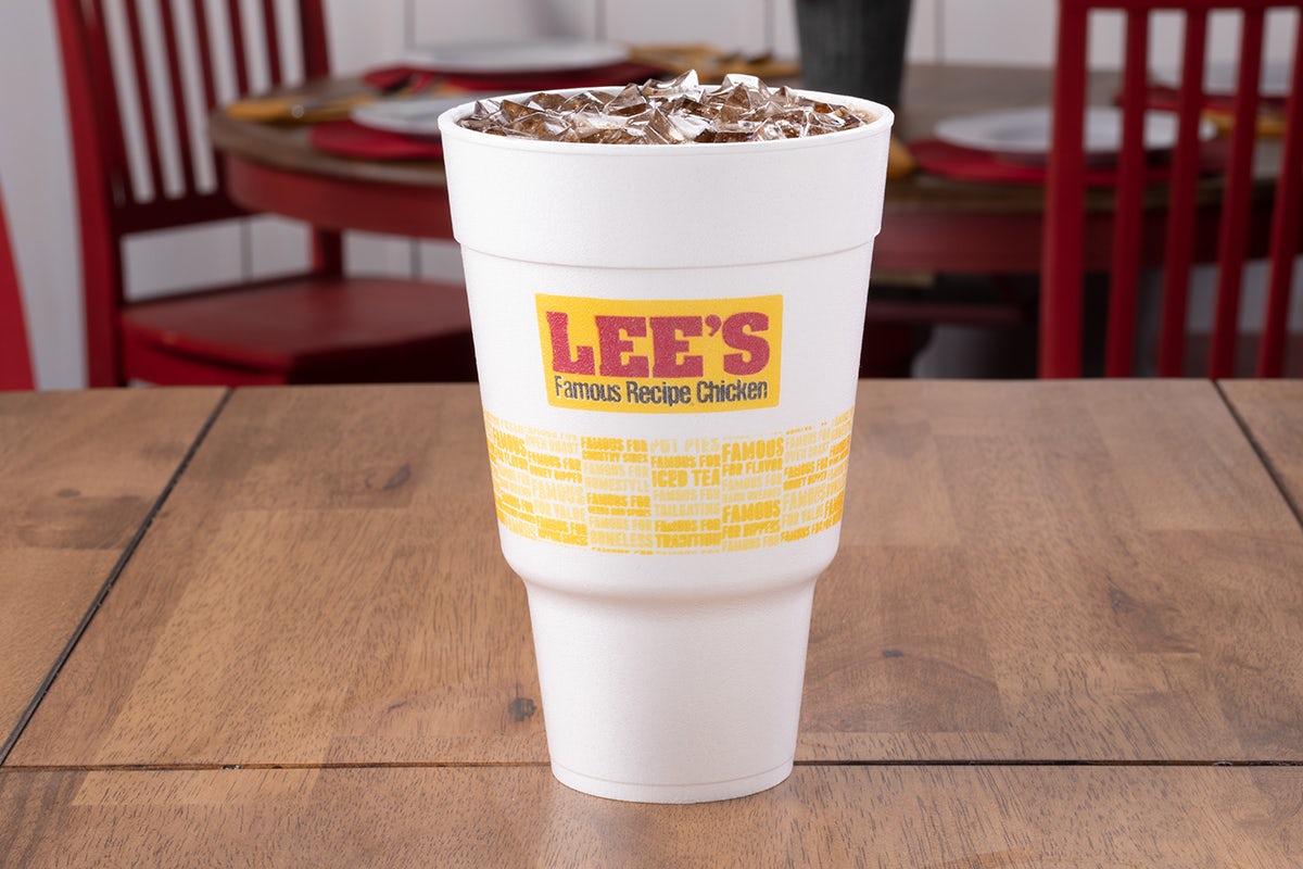 Order Large Sweet Tea food online from Lee Famous Recipe Chicken store, Trotwood on bringmethat.com