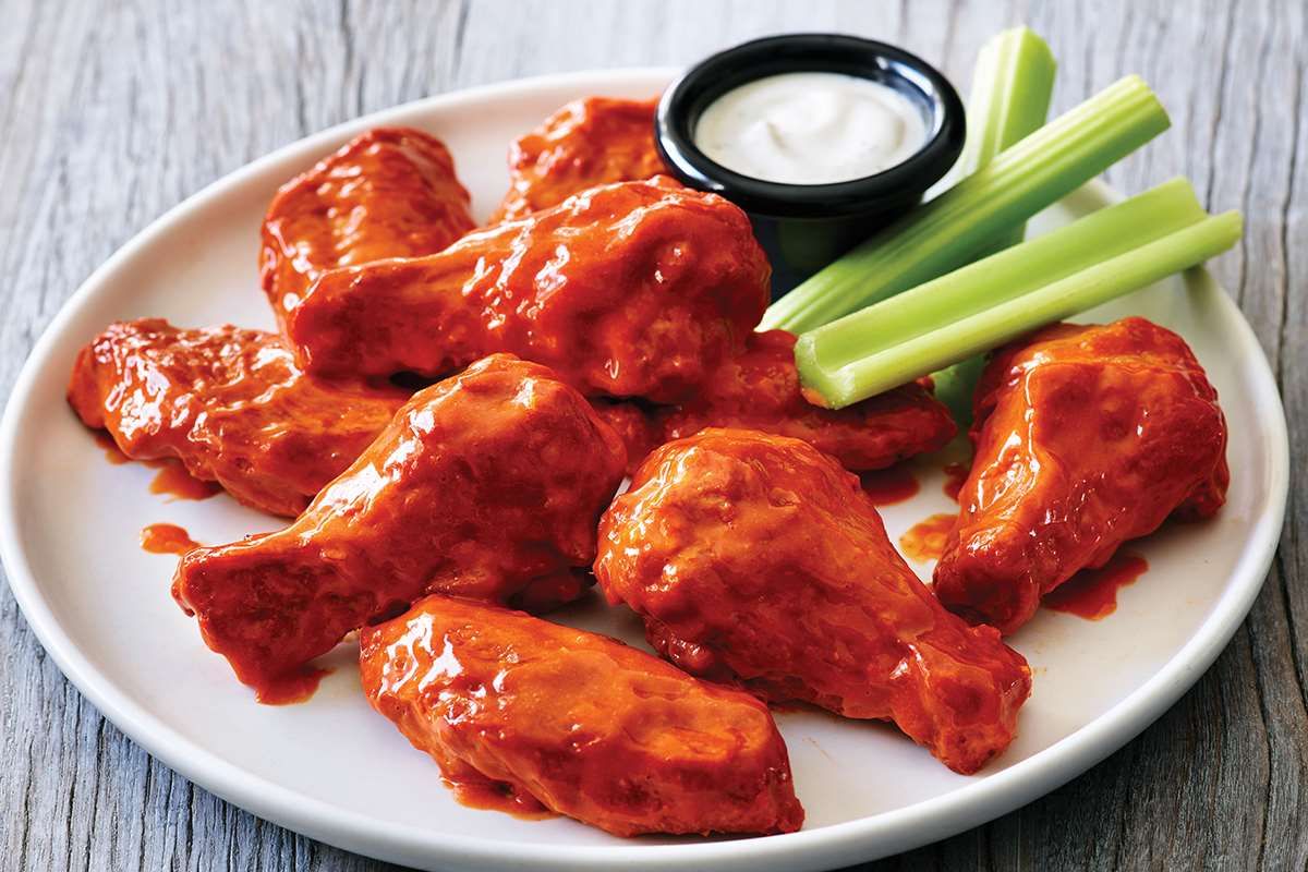Order Bone-in Wings with 1 Flavor food online from Wing It Plus Chapel Hills Mall store, Colorado Springs on bringmethat.com