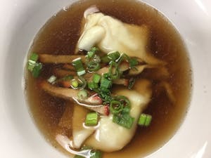Order Wonton Soup (Large) food online from Lemongrass Cafe store, Louisville on bringmethat.com