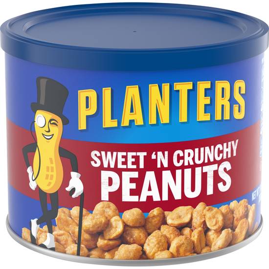 Order Planters Sweet 'N Crunchy Peanuts (10 oz) food online from Rite Aid store, Yamhill County on bringmethat.com