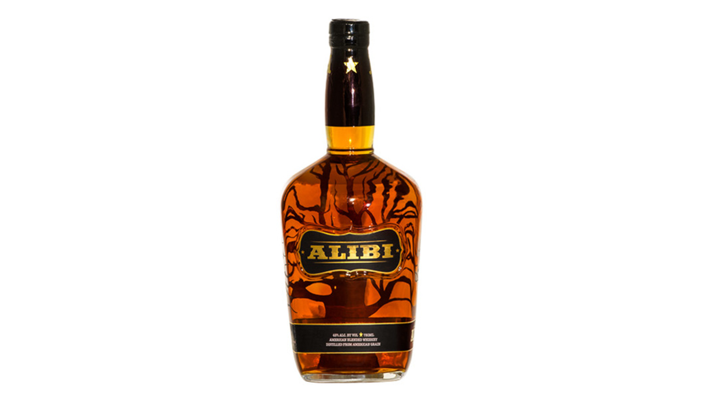 Order Alibi American Whiskey 750mL food online from Spikes Bottle Shop store, Chico on bringmethat.com
