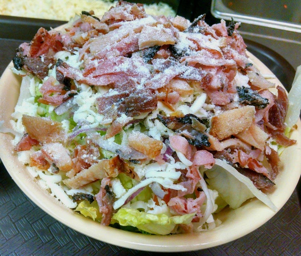 Order Chef Salad - Small food online from Antonious Pizza  store, Cherry Valley on bringmethat.com