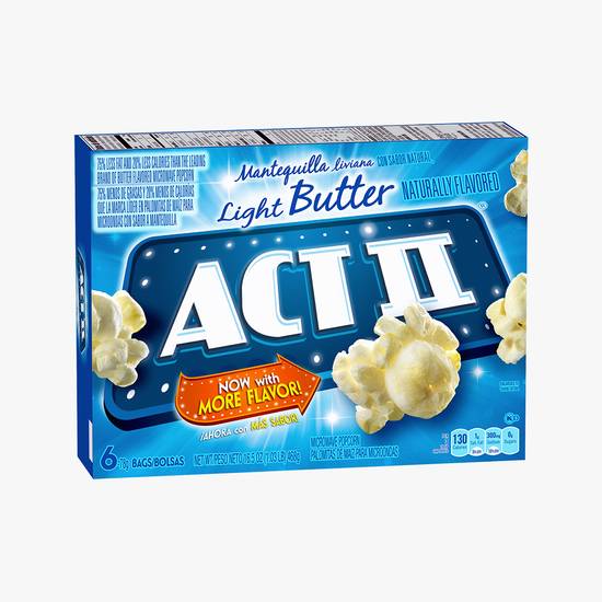 Order Act II Light Butter Microwave Popcorn food online from Mission Liquor & Deli store, Sacramento on bringmethat.com