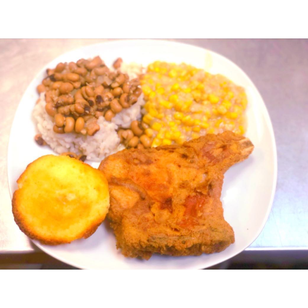 Order Pork Chop Meal food online from Forever Family Soulfood store, Lawrenceville on bringmethat.com