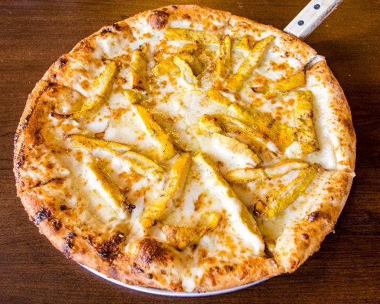 Order Chicken Alfredo Gourmet Pizza food online from Brooklyn Pizza store, Neabsco on bringmethat.com