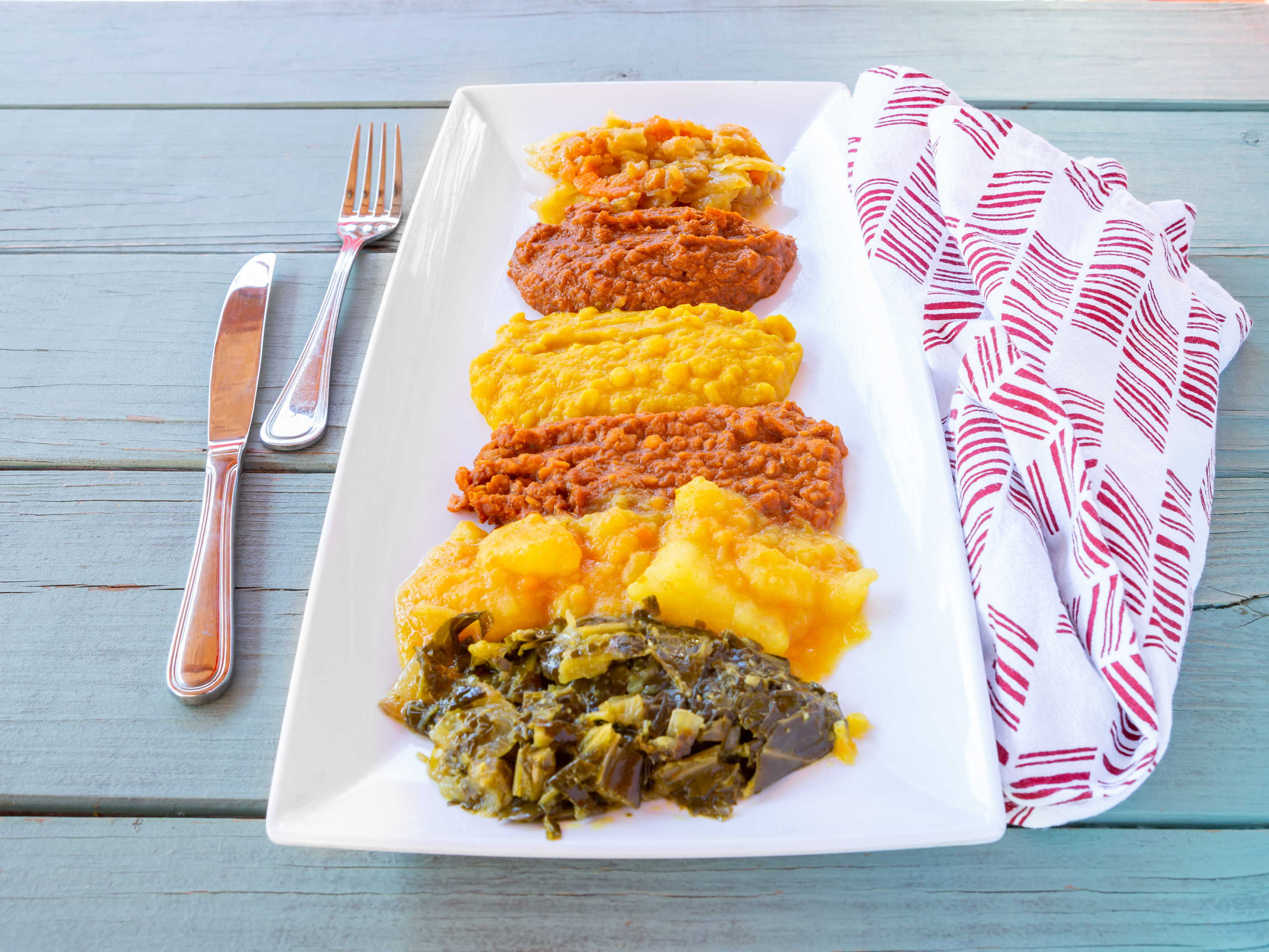 Order Veggie Combo food online from Cafe Abyssinia store, New Orleans on bringmethat.com
