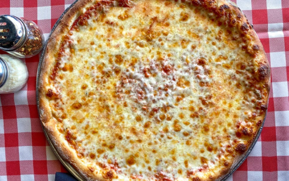 Order Cheese Pizza - Medium 12" food online from Russo New York Pizzeria store, Houston on bringmethat.com