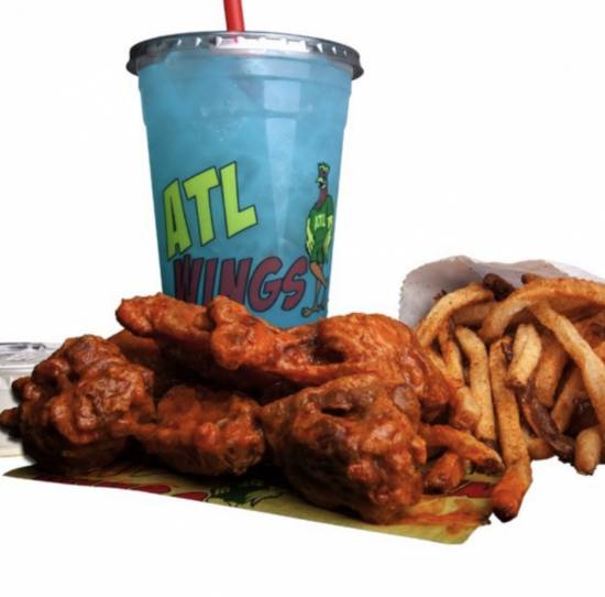 Order Traditional Combo(6pcs) food online from Atl Wings store, Queen Creek on bringmethat.com