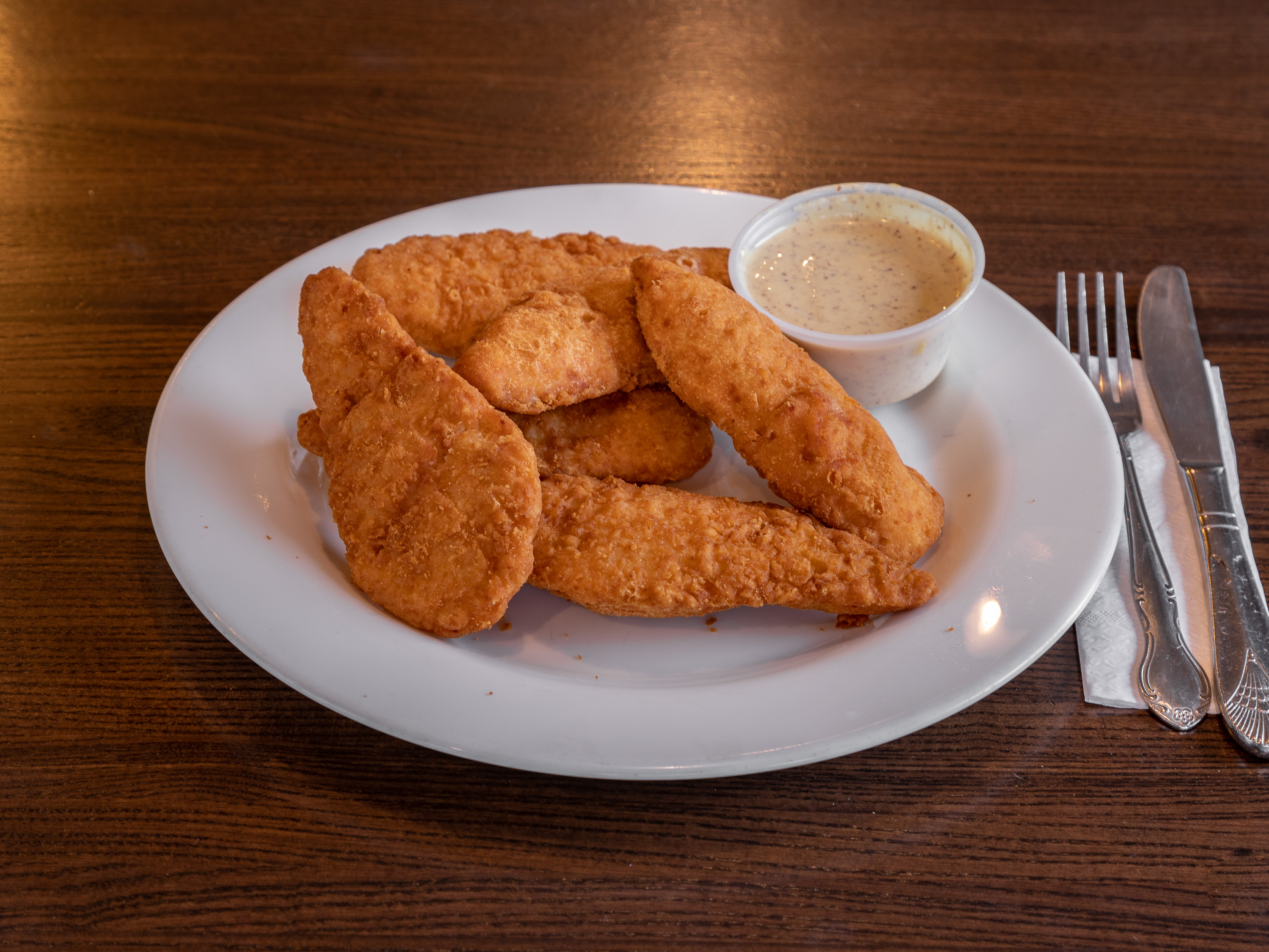 Order 6 Piece Chicken Fingers food online from Nino's Pizza & Restaurant store, Hillsdale on bringmethat.com