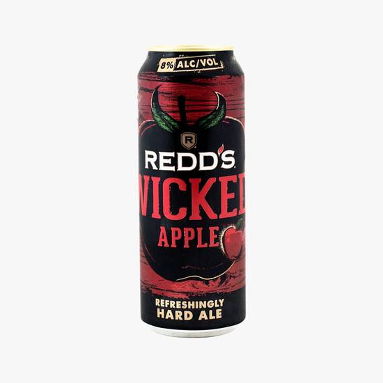 Order Redd's Wicked Hard Apple Ale food online from Campus Liquor store, Riverside on bringmethat.com