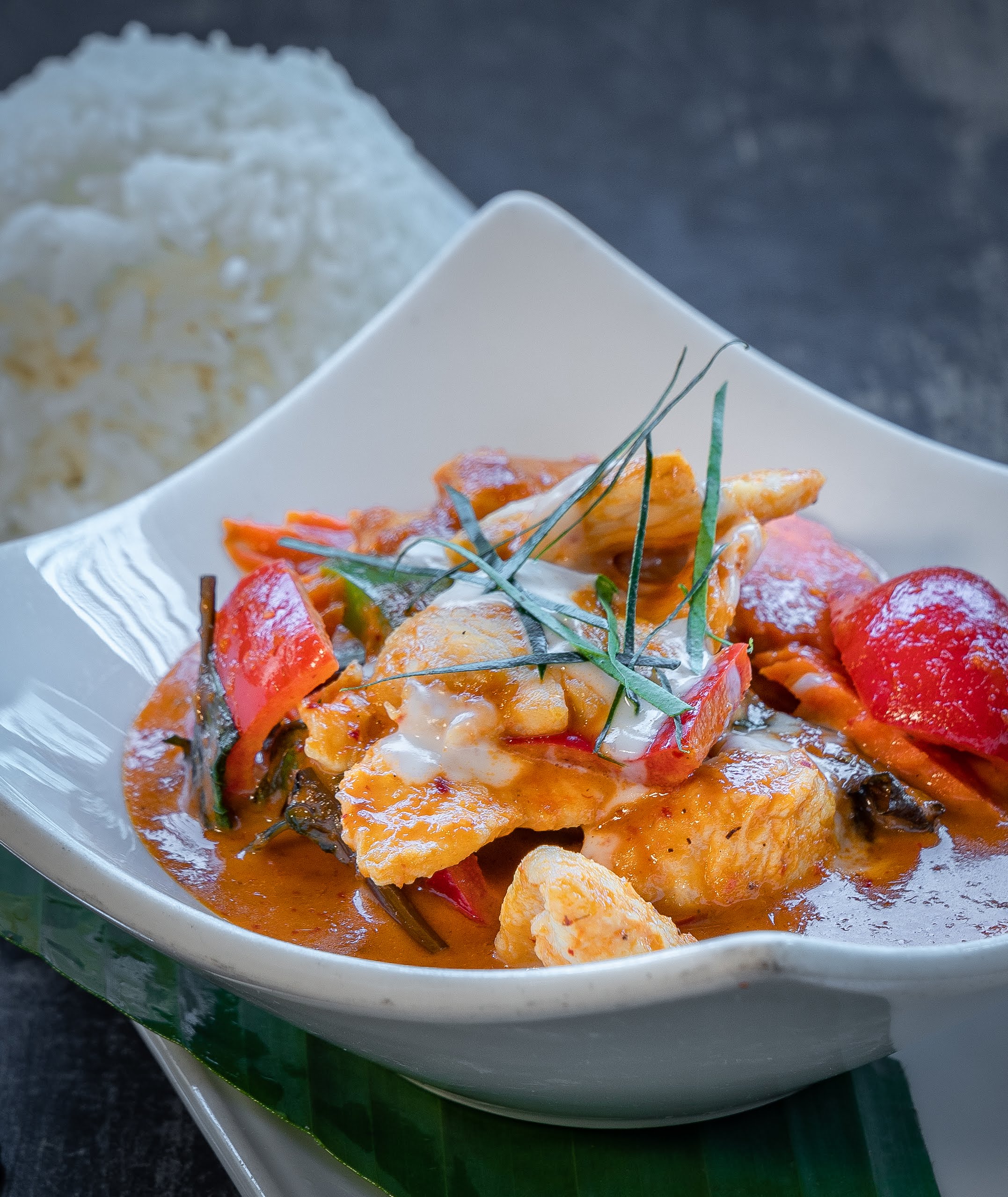Order Panang Curry food online from Bamboo House Express store, Temecula on bringmethat.com