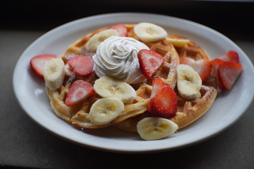 Order BELGIAN WAFFLES food online from Pizza House store, Ann Arbor on bringmethat.com