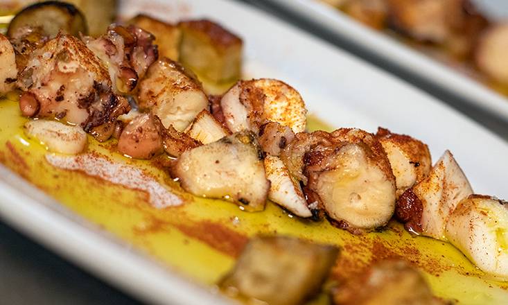 Order Pulpo a Feira food online from Bocado Tapas Wine Bar store, Wellesley on bringmethat.com