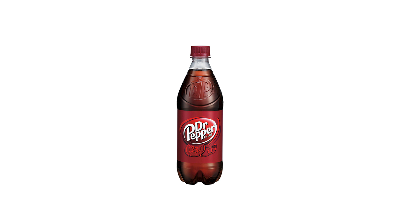 Order Dr Pepper 20 oz food online from Cafe Verdi Rebel store, Las Vegas on bringmethat.com