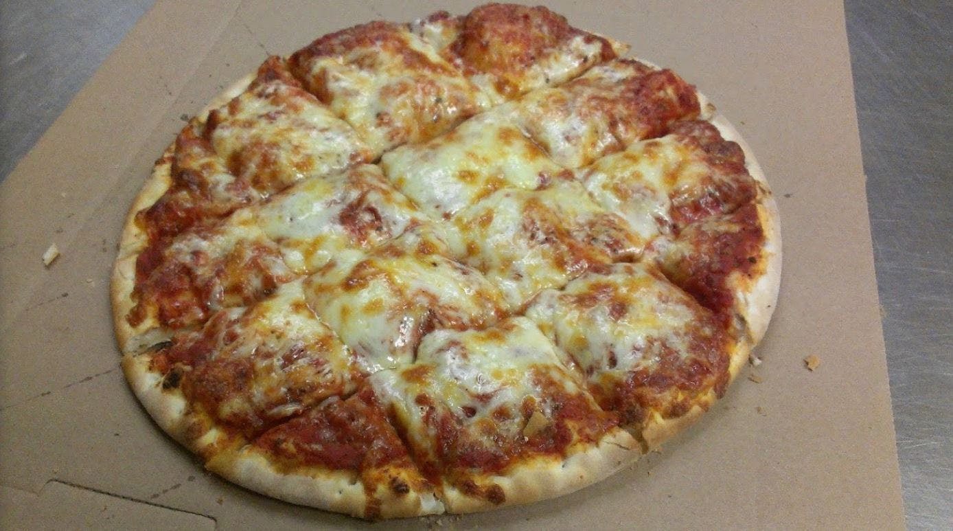 Order Medium Cheese Pizza food online from Eastside Pizzeria store, Saint Paul on bringmethat.com
