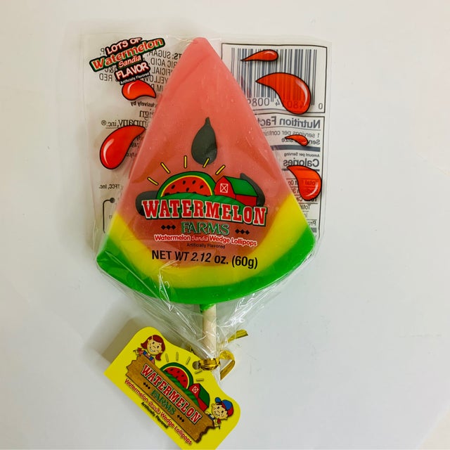 Order Watermelon Lollipop food online from Sweetheart Gifts store, Morrow on bringmethat.com