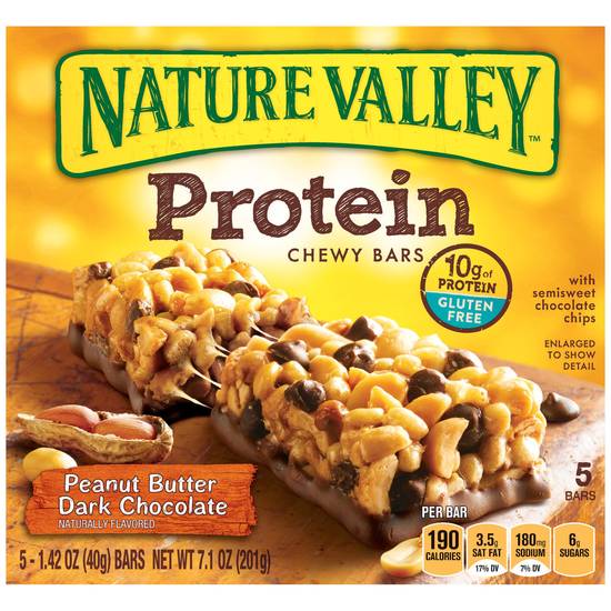 Order Nature Valley Protein Chewy Bars, Peanut Butter Dark Chocolate food online from Cvs store, LAKEWOOD on bringmethat.com