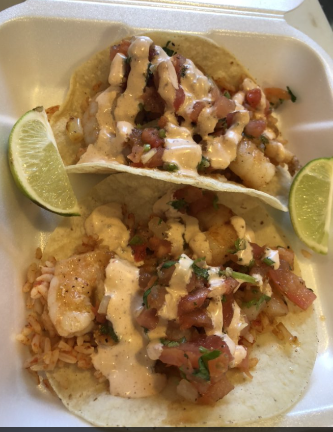Order Shrimp taco  food online from Cal Eats Fresh Mexican Grill store, Newark on bringmethat.com