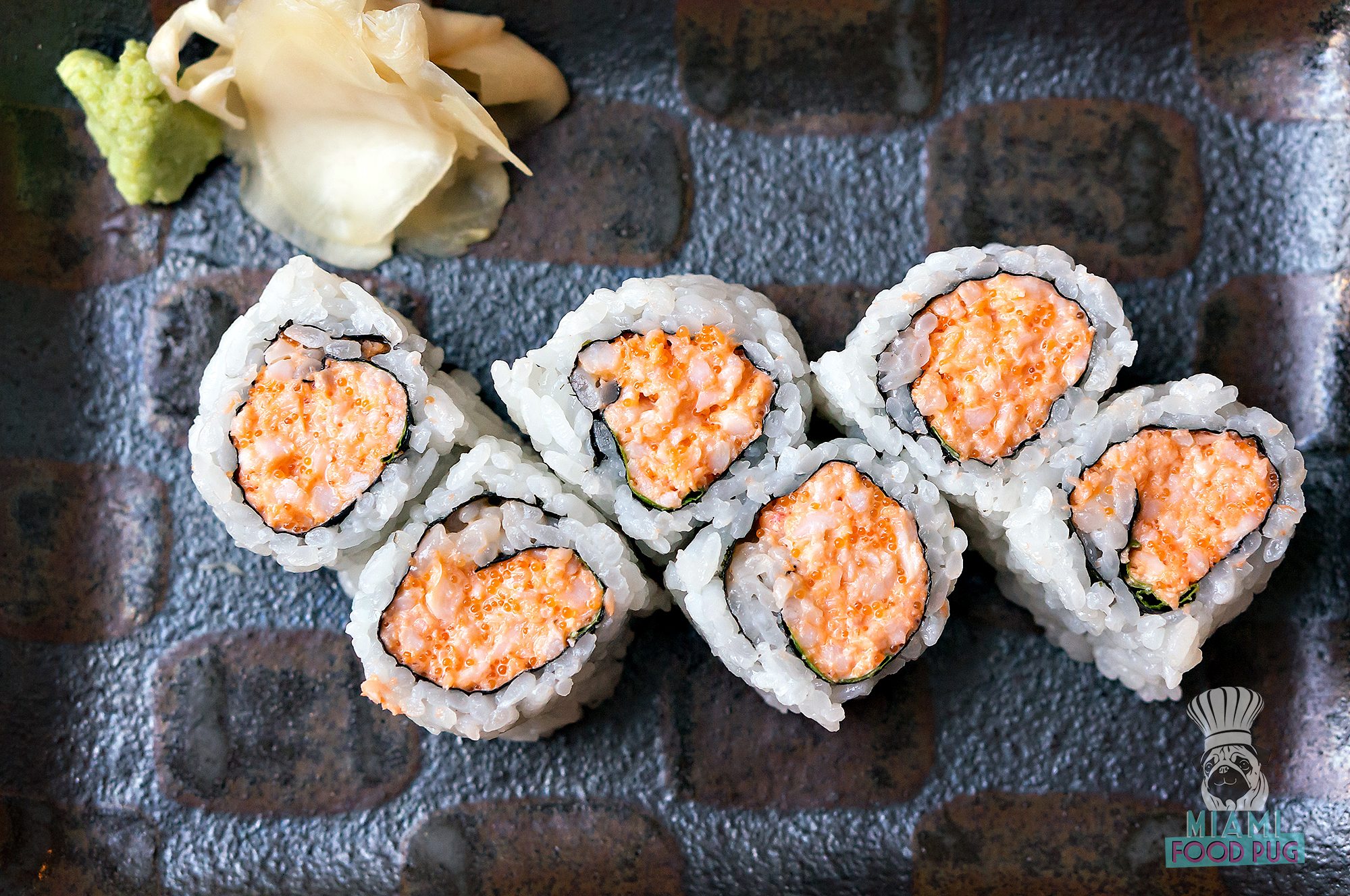 Order Spicy Crab Meat Sushi Roll food online from Nippon Grill & Seafood Buffet store, West Springfield on bringmethat.com