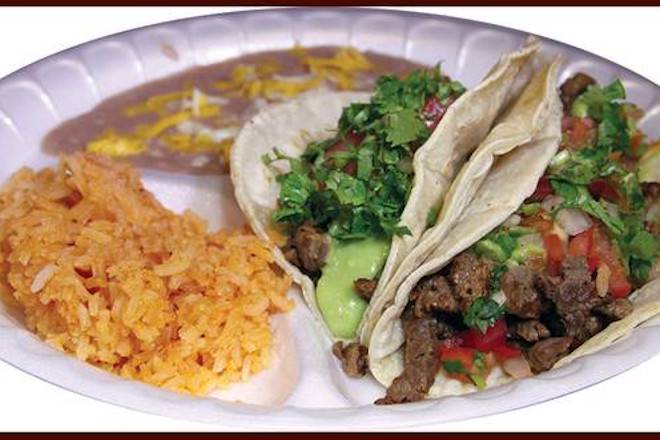 Order Two Carne Asada Tacos food online from Mario's Taco Shop store, Chula Vista on bringmethat.com