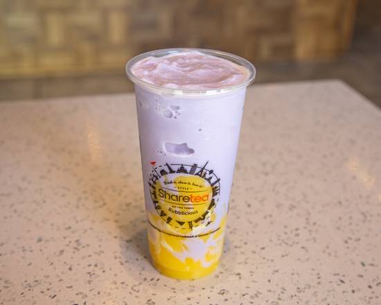Order Taro Ice Blended with Pudding food online from Sharetea store, Riverside on bringmethat.com