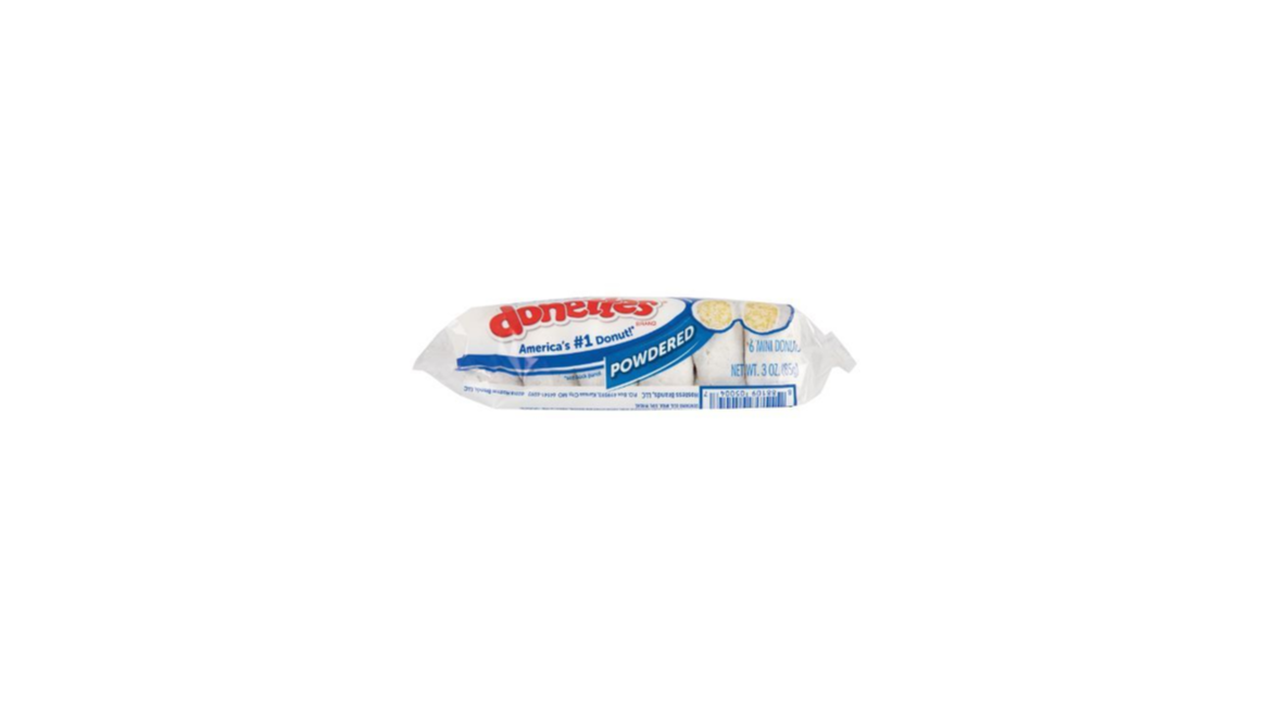 Order Hostess Donettes Powdered 6 Count food online from Rebel store, Campbell on bringmethat.com