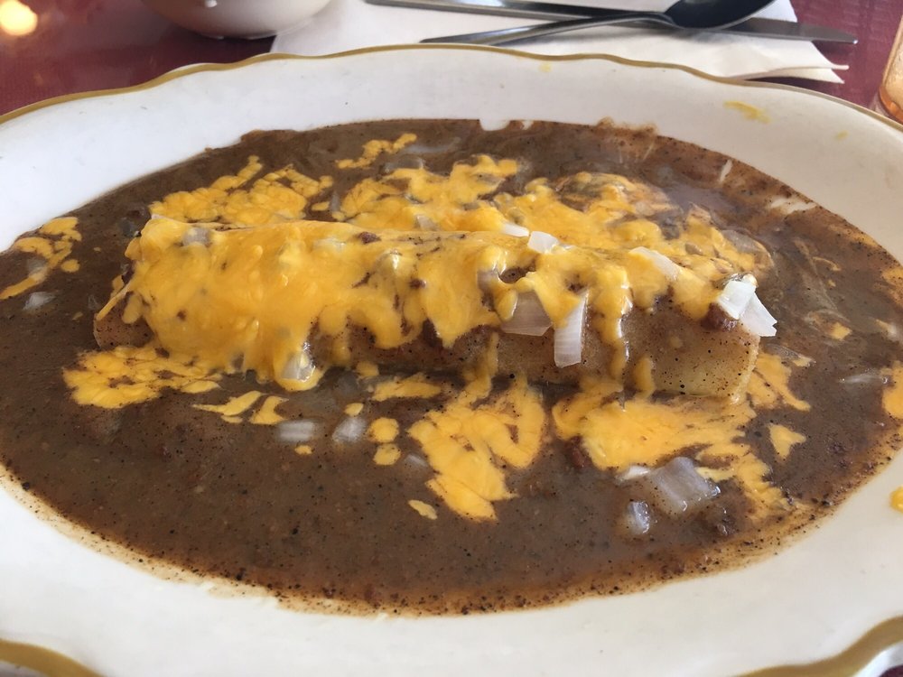 Order Beef Enchilada food online from Casa Dominguez store, Bellaire on bringmethat.com