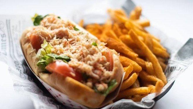 Order Crabmeat Roll food online from Hook & Reel Cajun Seafood store, Athens on bringmethat.com