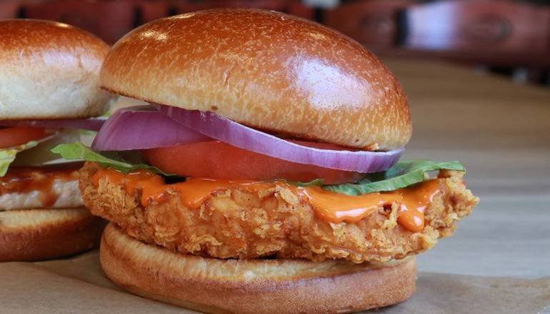 Order Hand Breaded Chicken Sandwich food online from Wing Zone - Athens store, Athens on bringmethat.com