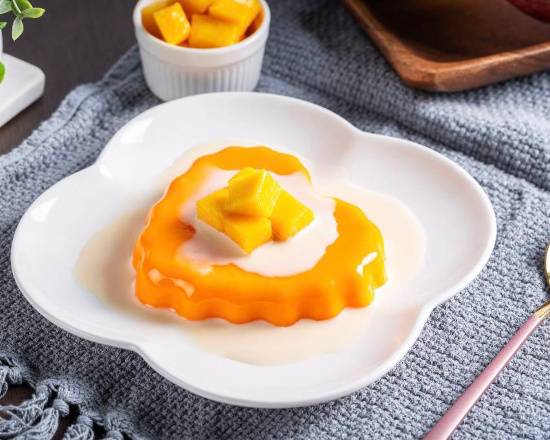 Order Mango Pudding food online from Shooting Star Cafe store, Oakland on bringmethat.com