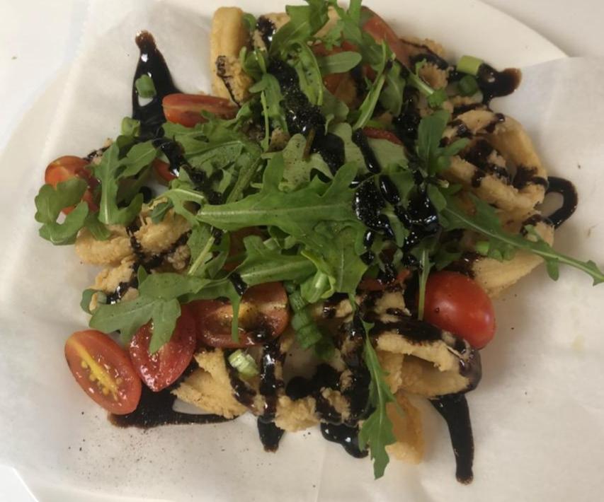 Order Fried Calamari Balsamico food online from Outta Hand Pizza store, Westfield on bringmethat.com